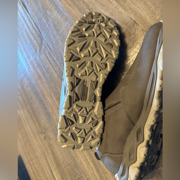 Merrell ColdPack Ice+ Womens Shoes 11 Brown Moccasins Waterproof J001086 Leather - Picture 7 of 10